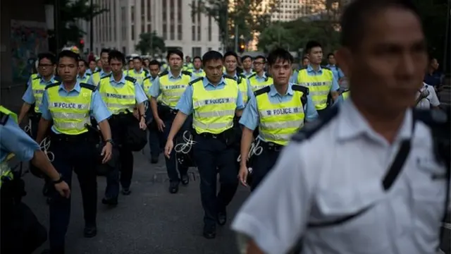 Полицейские