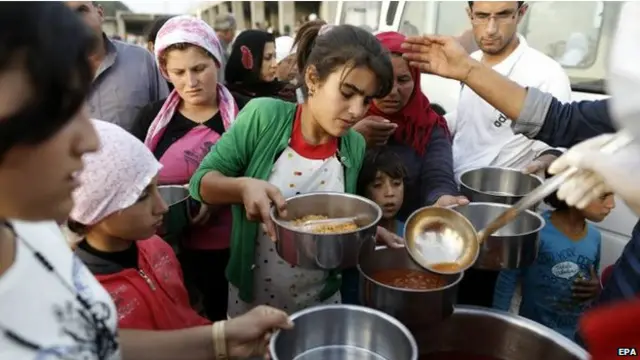 「伊斯蘭國」武裝攻勢造成20萬敘利亞平民逃亡