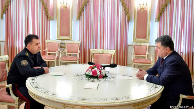 Полторак и Порошенко