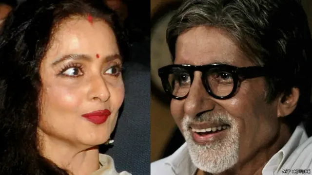 रेखा और अमिताभ बच्चन