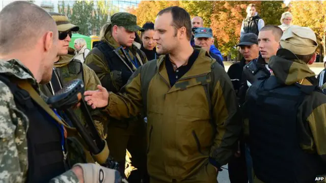 古巴列夫是乌克兰东部“新俄罗斯”(Novorossiya)运动的领导人，该组织内部人士说，他的座车在顿涅茨克地区遇到伏击