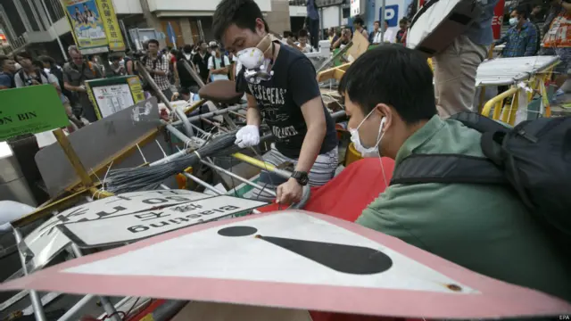 Mahasiswa di Hong Kong