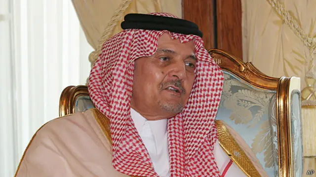 سعود الفیصل ایران را به دخالت در امور کشورهای منطقه متهم کرده بود