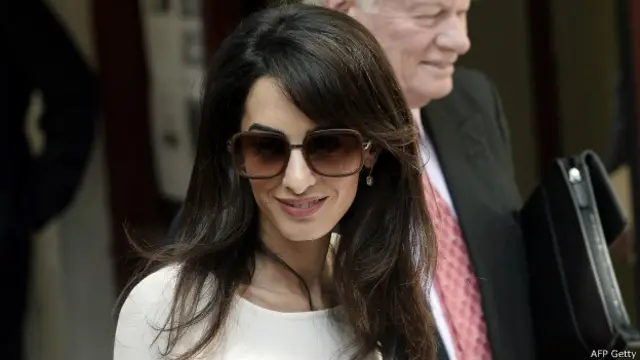 Амаль Аламуддин Клуни в Греции