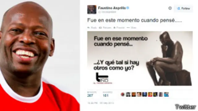 En la presentación de sus preservativos, Asprilla recomendó el de sabor a guayaba, ya que le recordaba su infancia.
