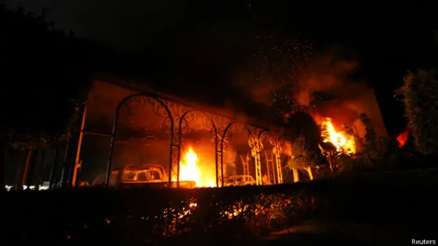 Ataque contra consulado de EE.UU. en Bengasi