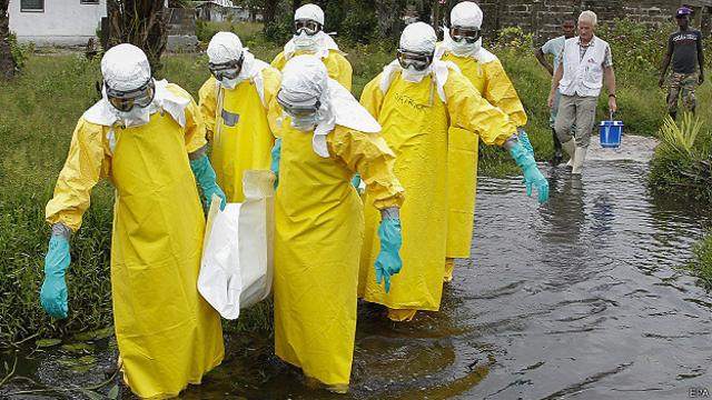 Atención a la epidemia de ébola en Liberia