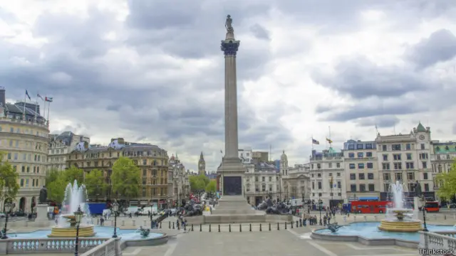 倫敦的鴿子廣場