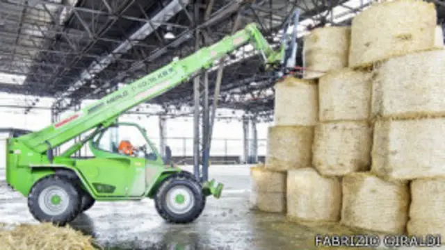 धान, भूसी या खेती का अन्य कचरा