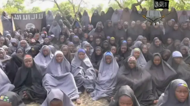 نائجیریا کے سکول کی لڑکیاں