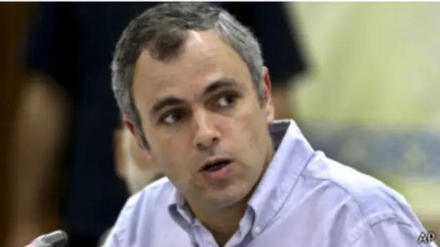 जम्मू और कश्मीर के मुख्यमंत्री उमर अब्दुल्ला