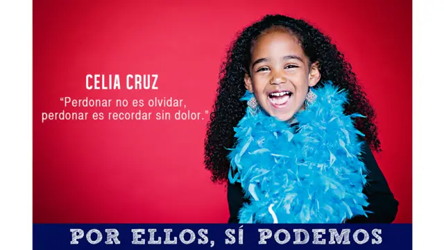 Imagen de la campaña "Por ellos sí podemos"