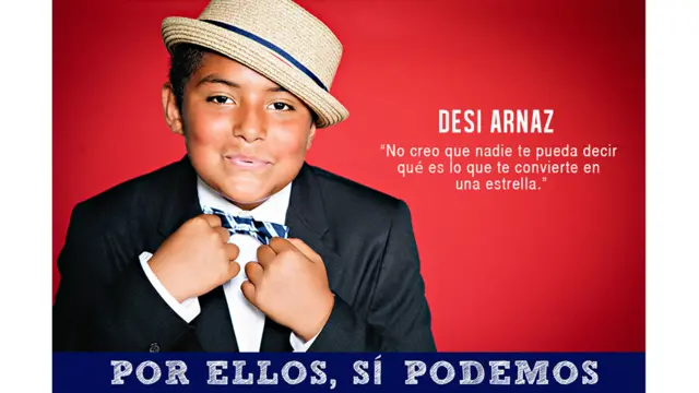 Imagen de la campaña "Por ellos sí podemos"