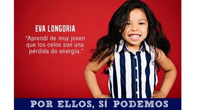 Imagen de la campaña "Por ellos sí podemos"