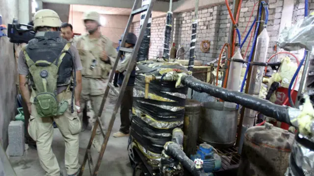 मोसुल में रसायनिक हथियार की खोज