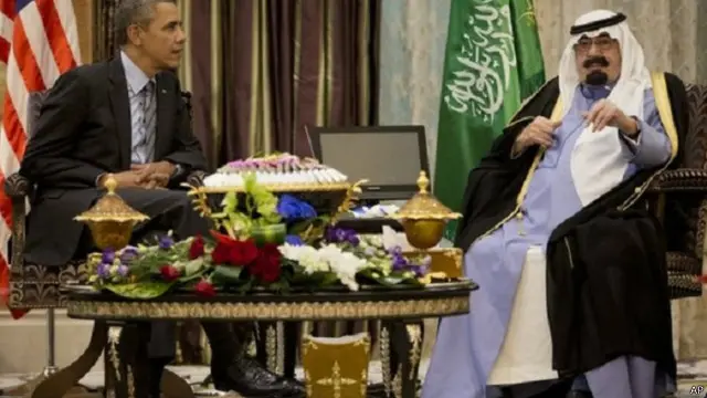 أوباما وملك السعودية