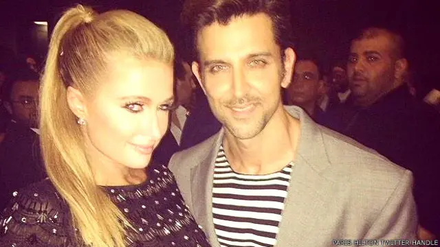 पेरिस हिल्टन, ऋतिक रोशन