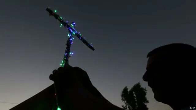 Iraquianos em Irbil (AFP)