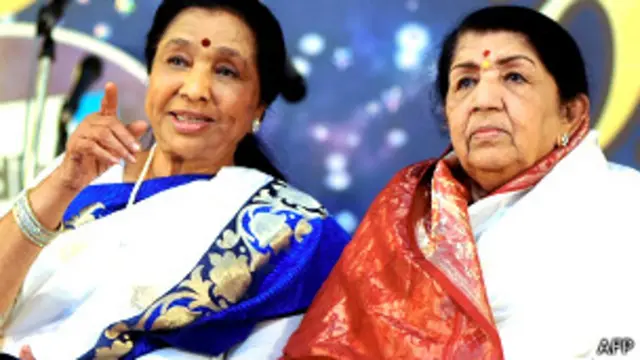 लता मंगेशकर, आशा भोसले