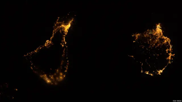 O geofísico alemão Alexander Gert mantém uma coleção impressionante de fotos da Terra tiradas a partir do espaço (NASA/ESA)