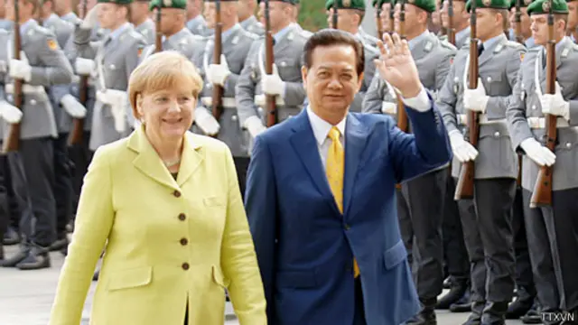 Ông Nguyễn Tấn Dũng thăm Đức