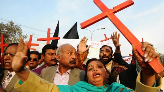 Manifestación de apoyo a Asia Bibi