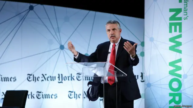 تھامس فرائڈ مین کا نظریہ ہے کہ نئی سرد جنگ شروع ہو گئی ہے