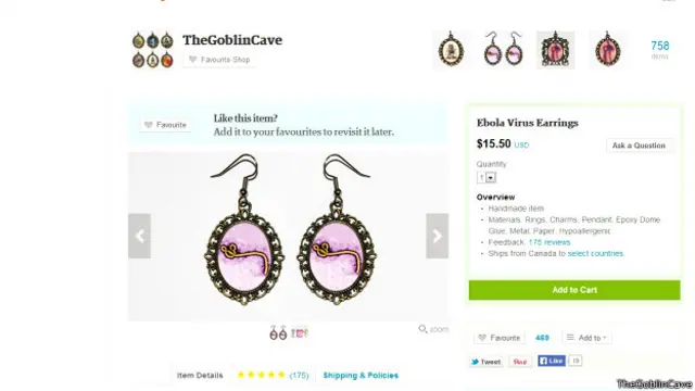 इबोला के झुमके