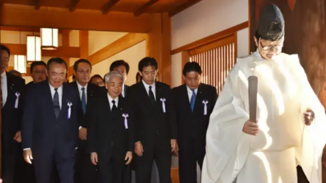 日本政要参拜靖国神社一直让中国和韩国感到愤怒