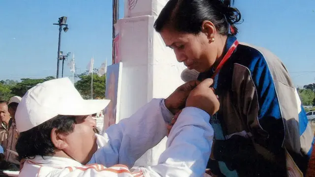 ஈட்டி எறிதல் போட்டியில் பதக்கங்கள் வென்றவர் தேப்ஜனி போரா