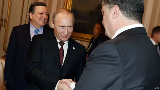 Порошенко та Путін