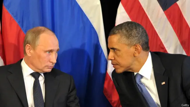 Путин и Обама