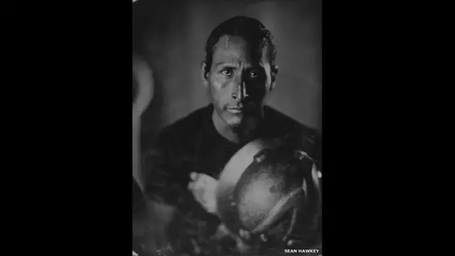 Minero en la mina Sotrami. Foto: Sean Hawkey