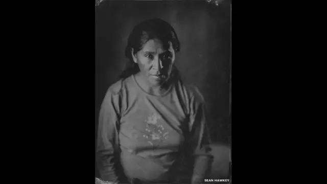 Obrero en la mina Sotrami. Foto: Sean Hawkey