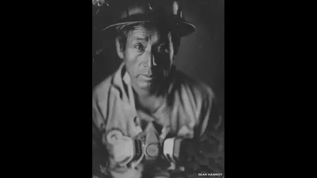 Minero en la mina Sotrami. Foto: Sean Hawkey