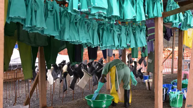 Guantes contra el ébola