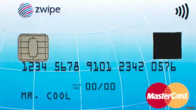 карта Zwipe