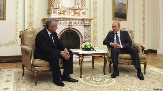 Путин и Хаджимба