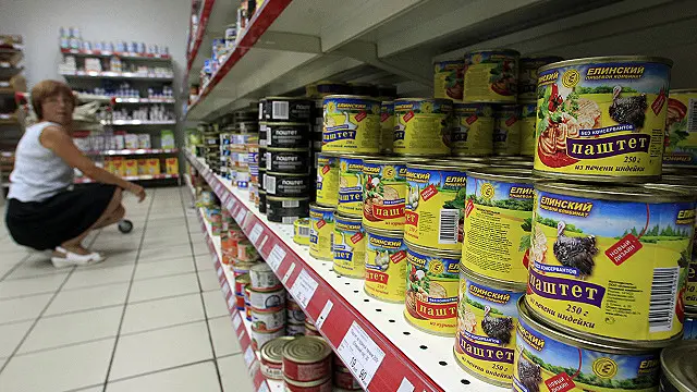 Tức giận về các lệnh trừng phạt, Nga đã ngưng nhập khẩu hầu hết các mặt hàng thực phẩm và đồ uống từ EU