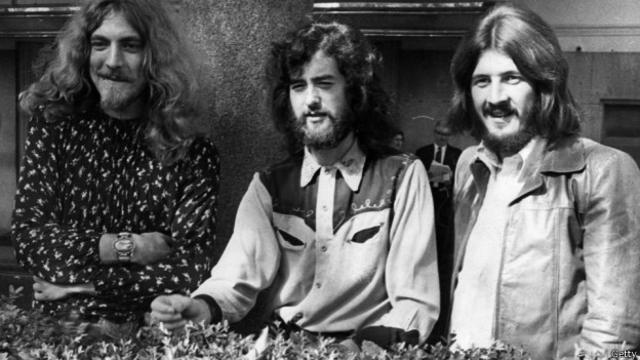Led Zeppelin, en una foto de 1970
