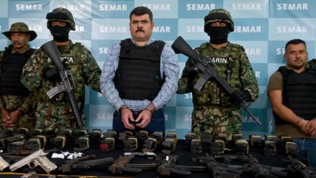 Eduardo Costilla Sánchez, detenido por la Marina en 2012. Foto: AFP/Getty