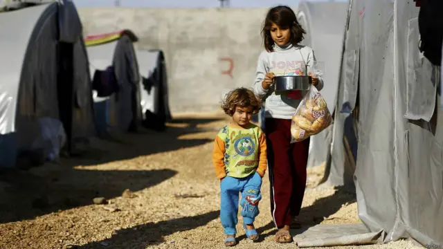 कुर्द शरणार्थी कैंप