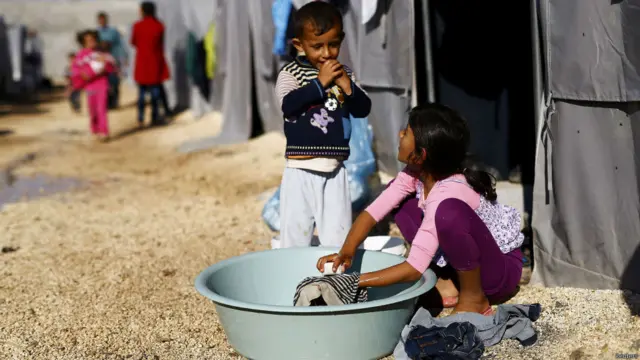 कुर्द शरणार्थी कैंप