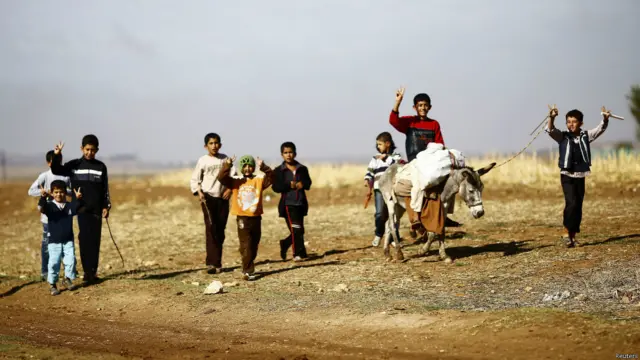 कुर्द शरणार्थी कैंप