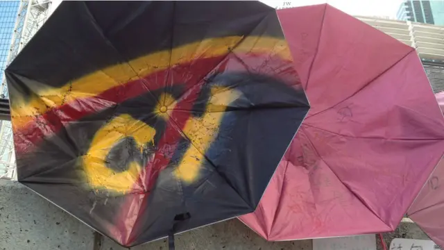 हांगकांग, आर्ट, विरोध प्रदर्शन