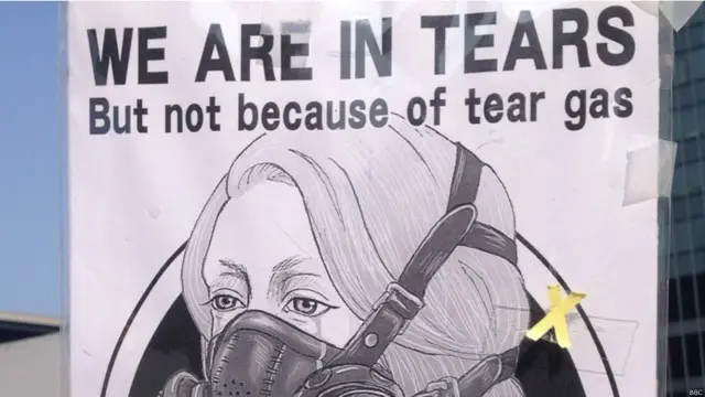 हांगकांग, आर्ट, विरोध प्रदर्शन