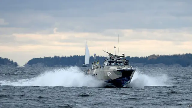 Шведский патрульный катер