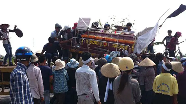 Vụ quan tài diễu phố ở Móng Cái, Quảng Ninh