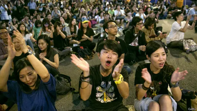 Manifestaciones en Hong Kong