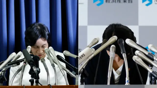 Dua dari lima menteri perempuan Jepang mengundurkan diri dalam sehari.